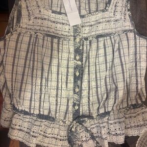 American eagle crop tank top size medium